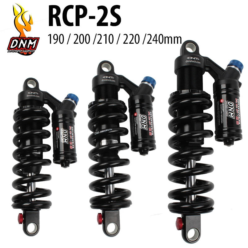 

DNM RCP-2S RCP2S Bicycle Hydraulic Coil Spring Rear Shock Absorber Suspension Rebound for Electric Bike Downhill MTB Wheelchair