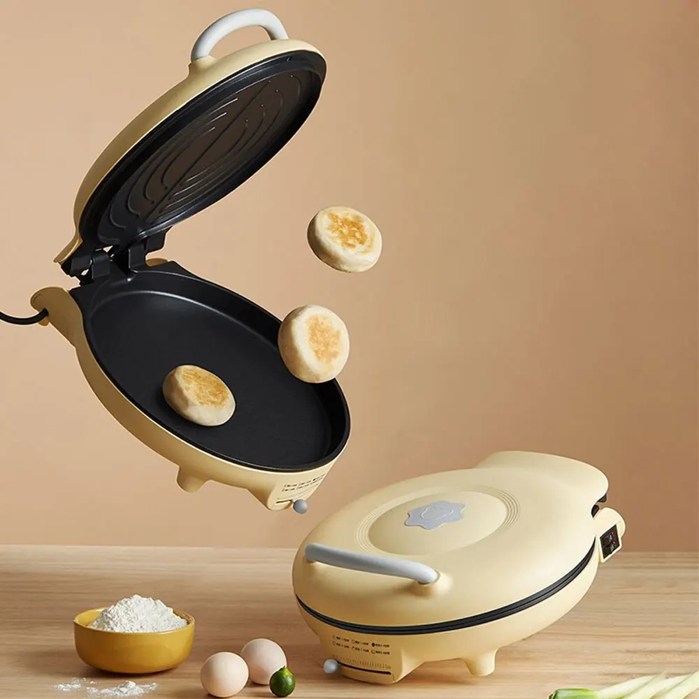 

Heating Suspension Type Crepe Maker Skillet Pancake Baking Machine Pie Pizza Griddle Electric Baking Pan