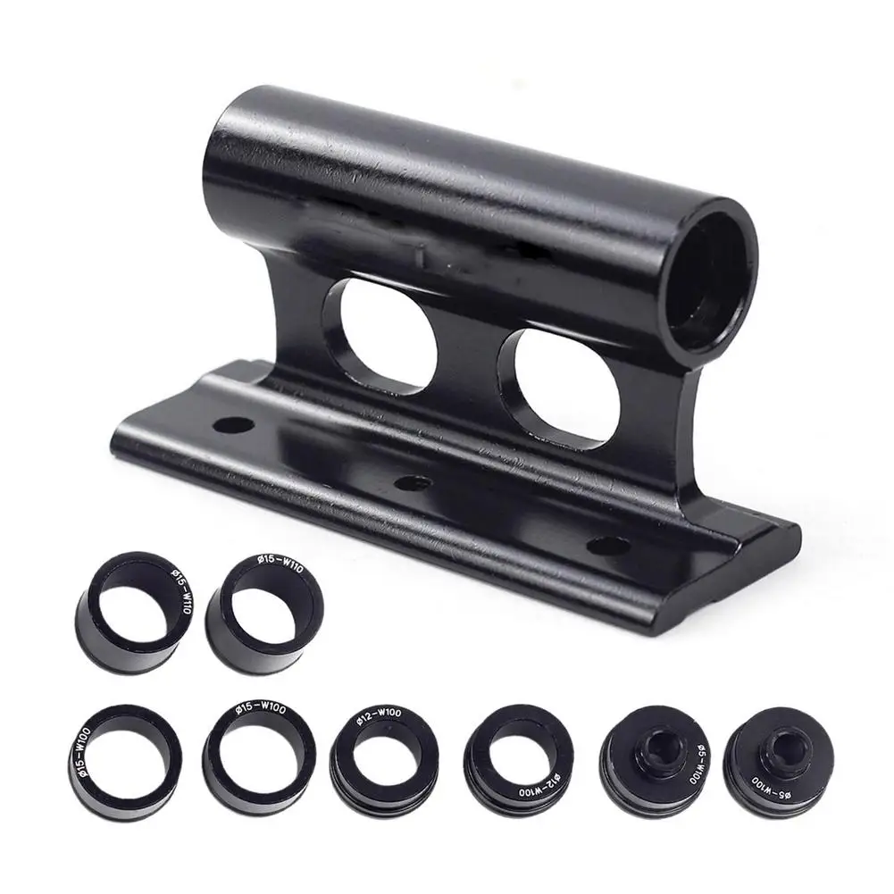 

Bike Block Fork-mounted Hitch Locking Rack Car Top Fixing Frame Storage For Road Mountain Bike (No Quick Release Lever)