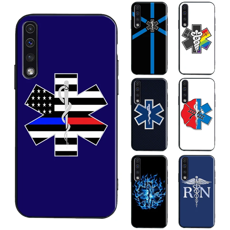 Star Of Life Case For Samsung A51 A71 A11 A31 A41 A01 A02S A40 A50 A70 A21S A20e A12 A32 A52 A72 Cover