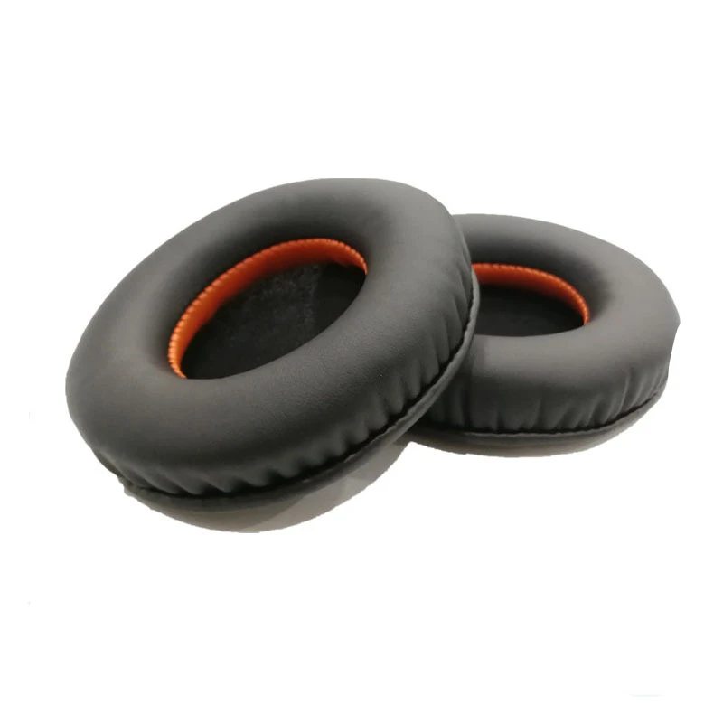 Earpads For Steelseries Siberia 100 150 Sponge Earphone Cover High Frequency Hot Pressing PU Leather Earmuffs  Diameter 100MM