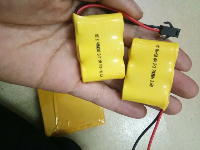 3.6v 700mAh Battery Charger sets For RC Cars Robots Tanks Train Gun Boats Aa 700mah 3.6v  Battery Pack