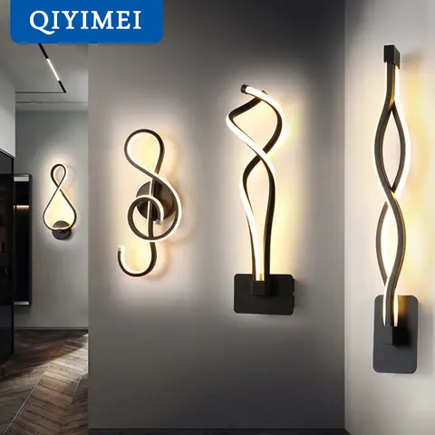 Minimalist Wall Lamp for Indoor QIYIMEI