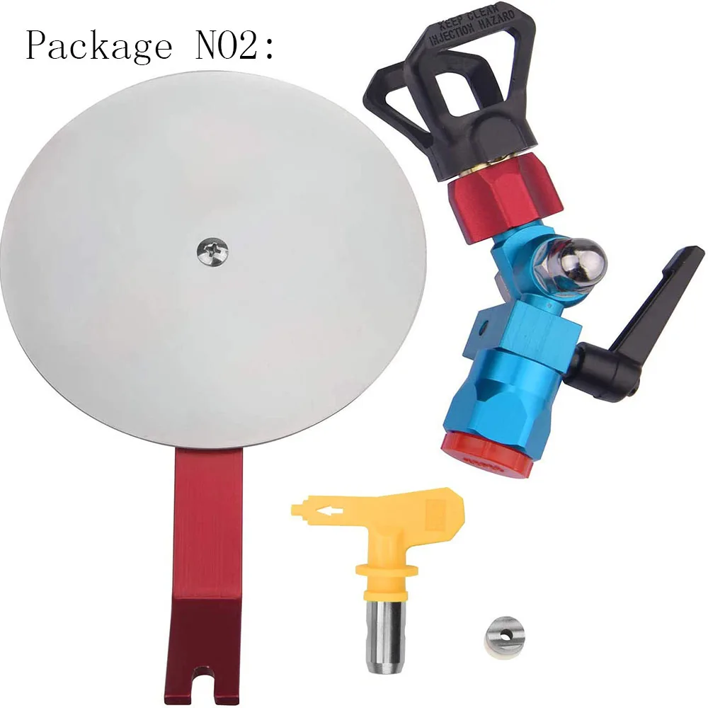 CHARHS-Herramienta de guía de pulverización para Todos los pulverizadores de pintura sin aire de 7/8 ", con punta de 517, pulverizador de poste de extensión de 11,81 pulgadas, herramientas de accesorios 538900