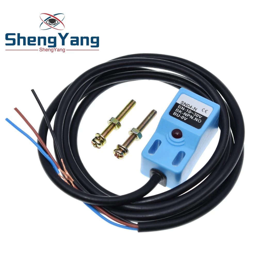 TZT SN04-N SN04-N2  DC NPN NO NC 4MM DC 10-30V SN04 Inductive Proximity Sensor Detection Switch