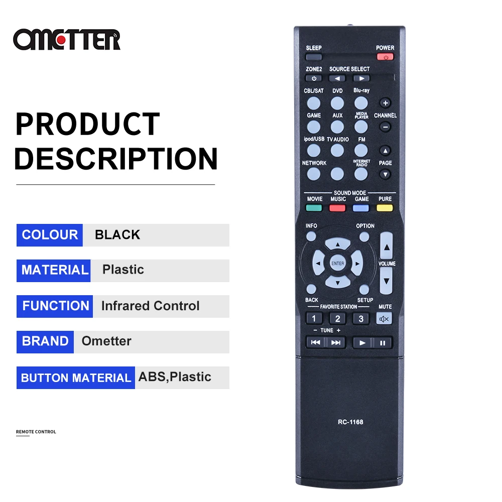 RC-1168 RC-1169 جديد ل دينون التحكم عن بعد الصوت/فيديو استقبال AVR1613 AVR1713 1912 1911 RC 1189