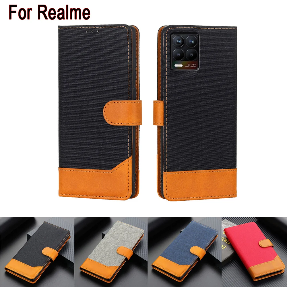 Wallet Case For Realme 8 6 7 9 Pro Plus Cover Flip Leather Etui Book On For Realme8 Realme9 SE I Realme 9i 8s 8i 6i 6s 7i Case