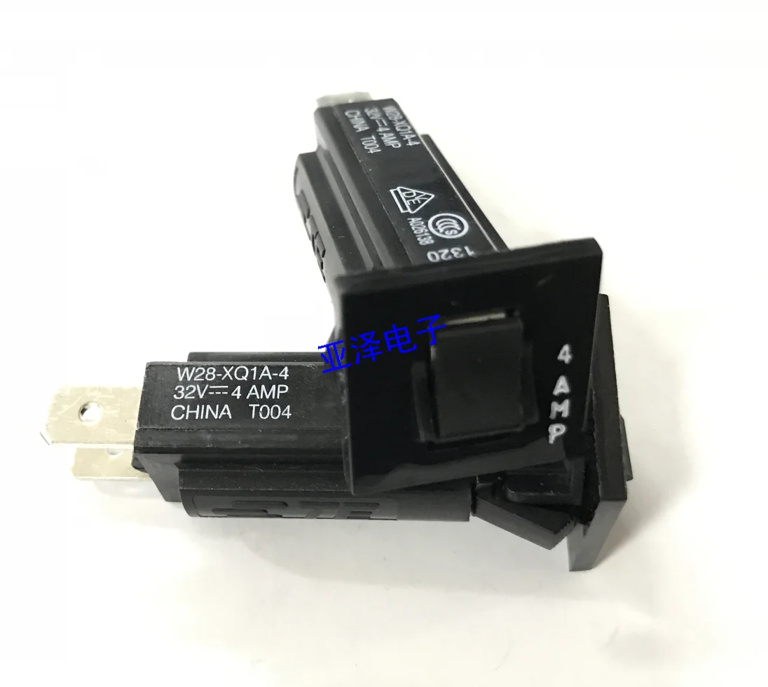 Te genuine w28-xq1a-4 thermal magnetic circuit breaker overload current protector amp fuse 4a32v