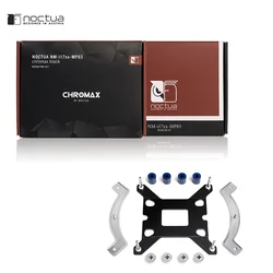 Noctua NM-i17xx-MP83/NM-i17xx-MP78 chromax.black Mounting Upgrade Kit CPU cooler For Intel LGA1700