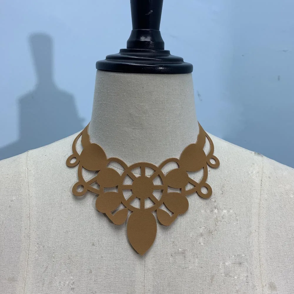 Collar de bricolaje para baile de salón, accesorio de decoración de cuello a juego, baile latino, GOODANPAR, 10 unidades por lote