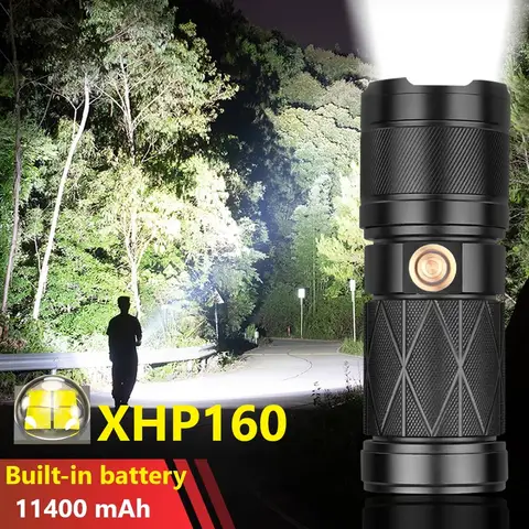 슈퍼 XHP160 가장 강력한 Led 손전등 토치 XHP90 P70 높은 전원 전술 손전등 USB 충전식 방수 플래시 라이트 Best5 슈퍼 XHP160 가장 강력한 Led 손전등 토치 XHP90 P70 높은 전원 전술 손전등 USB 충전식 방수 플래시 라이트 Best5