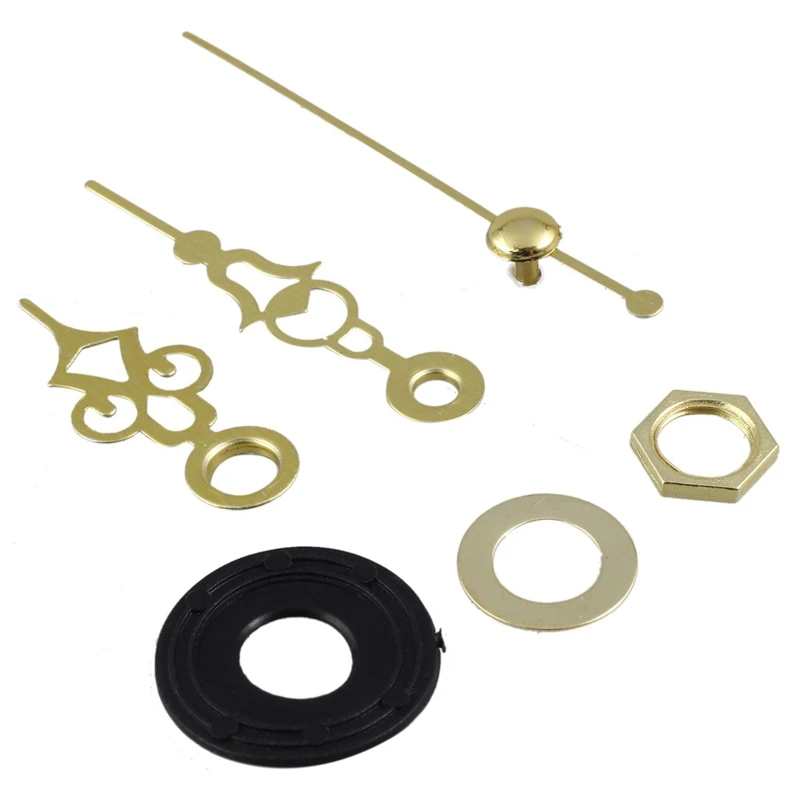 DIY Clock Metal Texture Creative Wall Clock Retro Wall Clock movement Accessories