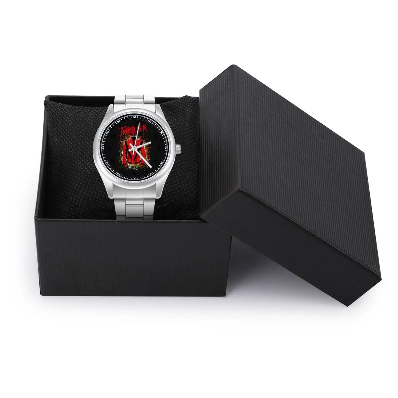 Michael Jackson Quartz Watch Stainless Photo Wrist Watch Man Gym Simple Cheap Wristwatch