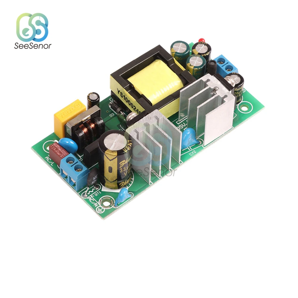 AC-DC 5V 3A 12V 2A 24V 1A Chuyển Đổi Nguồn Điện Module Trần Mạch 220V Đến 5V 12V 24V Ban Cho Thay Thế/Sửa Chữa