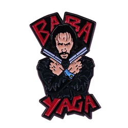 John Wick Baba Yaga Lapel Pin Movie Fans Great Collection