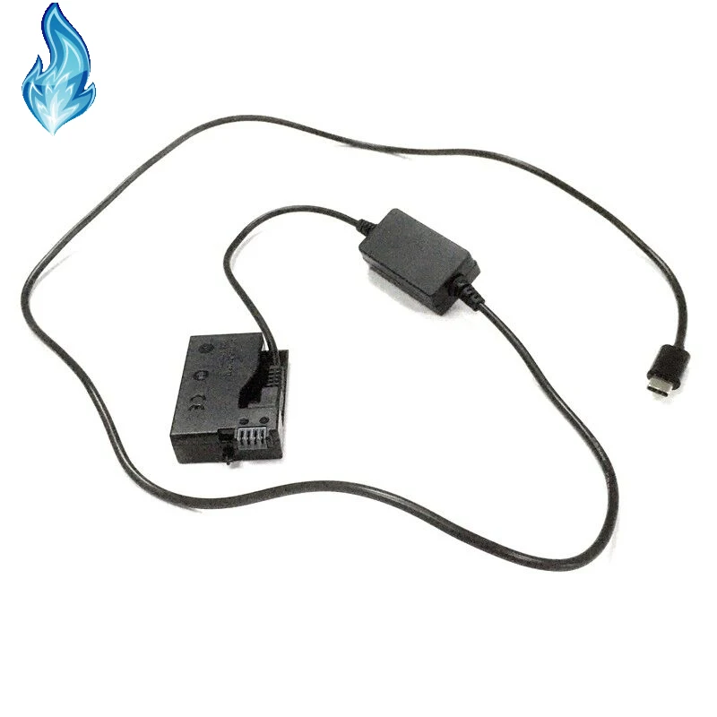 Type-C to DC Dummy Battery for Canon