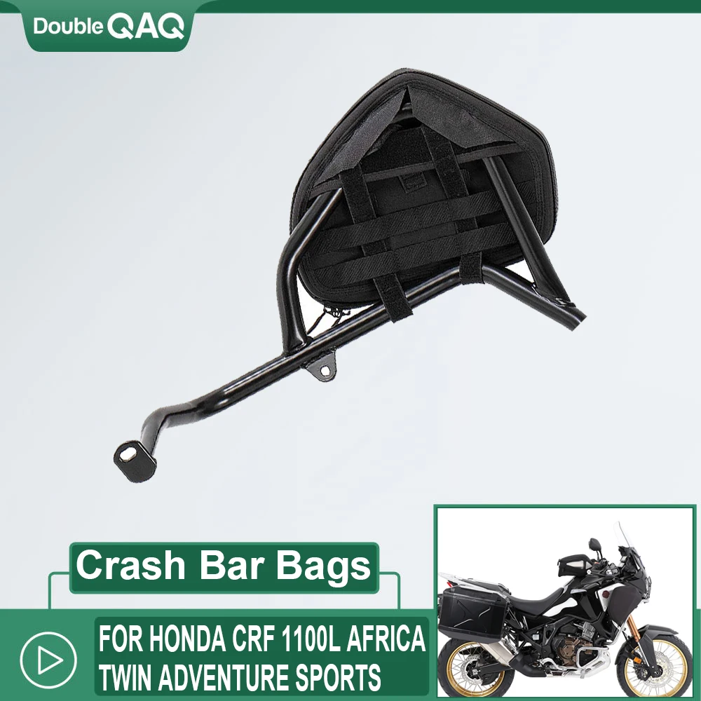 FOR HONDA CRF1100L AFRICA TWIN Adventure Sports Motorcycle Crash Bar Bags Frame Tool Placement Travel Bag CRF 1100 L ADV