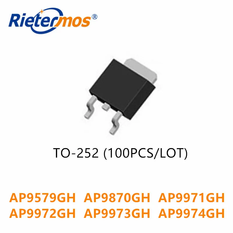 100PCS AP9579GH 9579GH AP9870GH 9870GH AP9971GH AP9972GH 9972GH AP9973GH 9973GH AP9974GH 9974GH AP9974AGH TO252