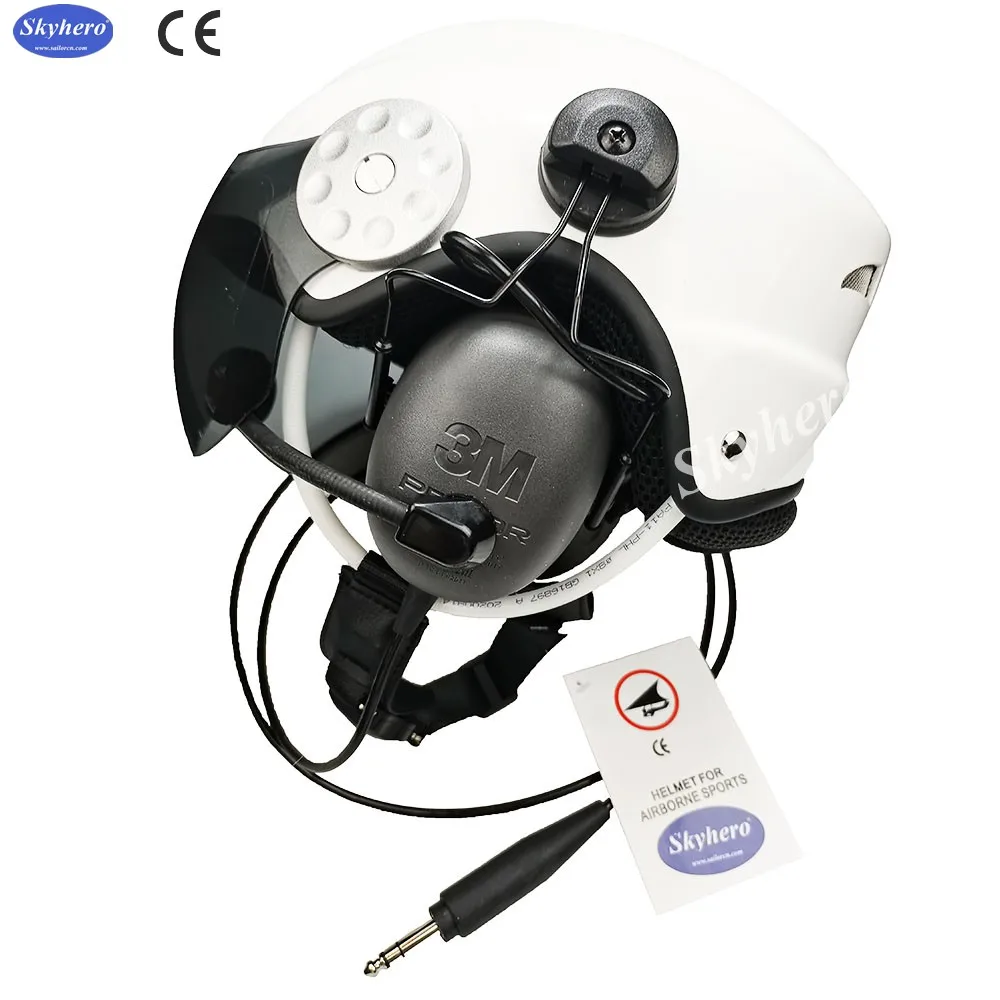 Paramotoring Hearing Protection Headset, Standard Noise Cancelling Paramotor Helmet, PPG Helmet, 31dB