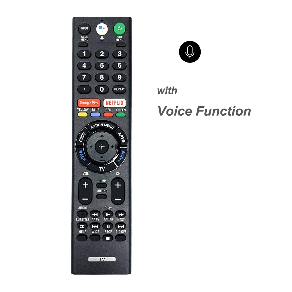 New RMF-TX300U Voice Remote Control For Sony 4K Ultra Smart HDTV RMF-TX200P RMF-TX600E XBR-49X900F XBR-55X850F KD-65A1 KD-77A1