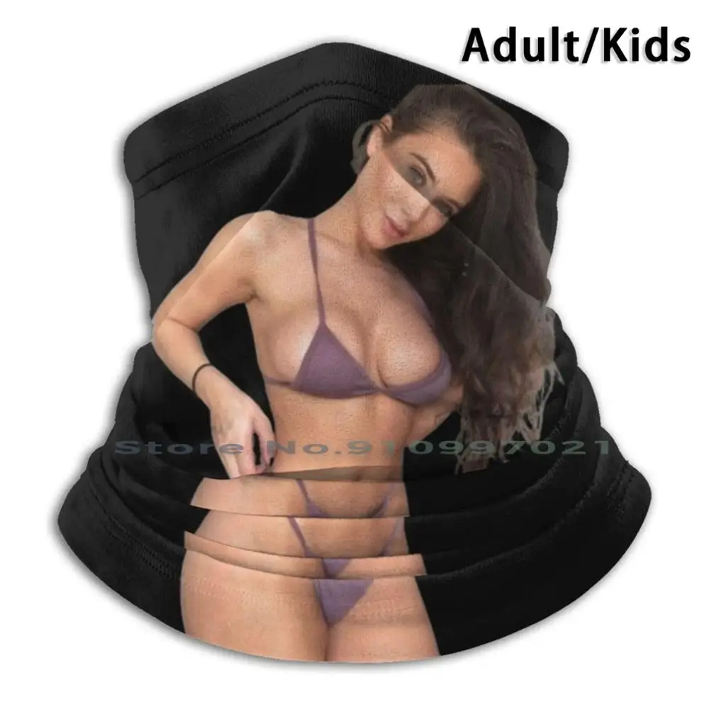 Lana Rhoades Scarf Mask Neck Warmer Face Wraps Foulard Bandana Mascarillas Lana Rhoades Porn Mia Khalifa Alexis Texas Abella