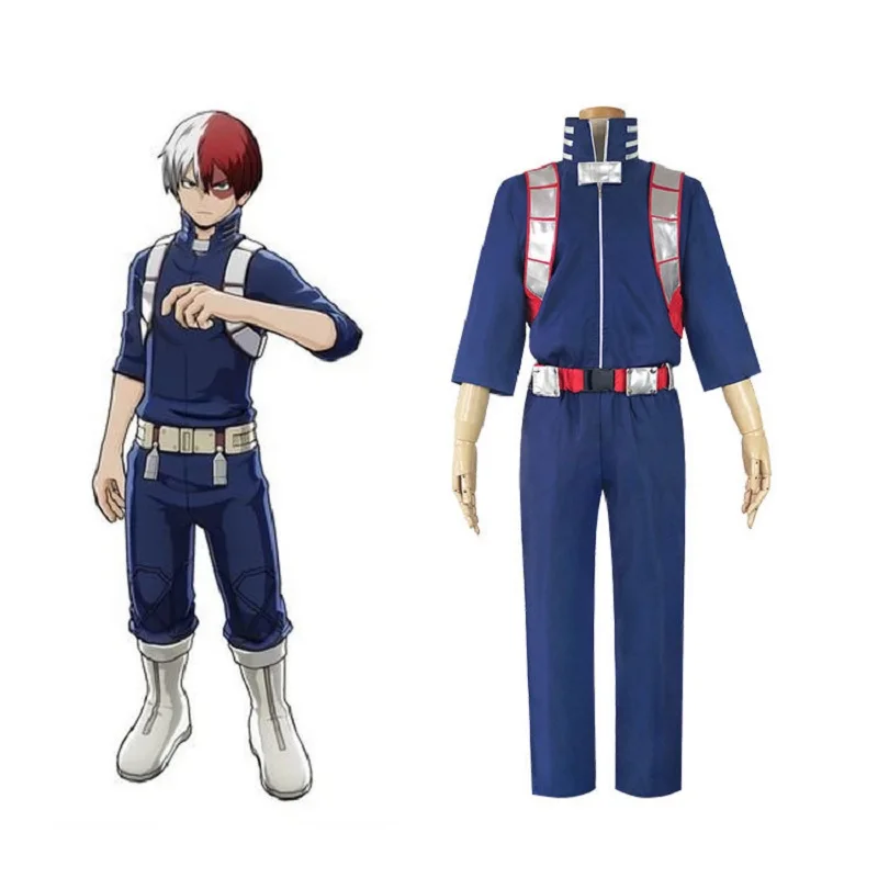 Anime My Hero Academia Cosplay Todoroki Shouto Bakugou Katsuki Iida Tenya Cosplay Costume for Adult Women Men Outfit