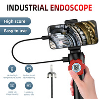 HD 1080P Mini Endoscope Camera Waterproof Endoscope Borescope Adjustable Industrial Steerable  Endoscope for iPhone Android PC