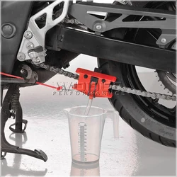 Motorcycle Chain Brush Cleaner Covers for HONDA KAWASAKI YAMAHA KTM DUCATI SUZUKI Swing Arm Chains Cleaning Machine Kit Set