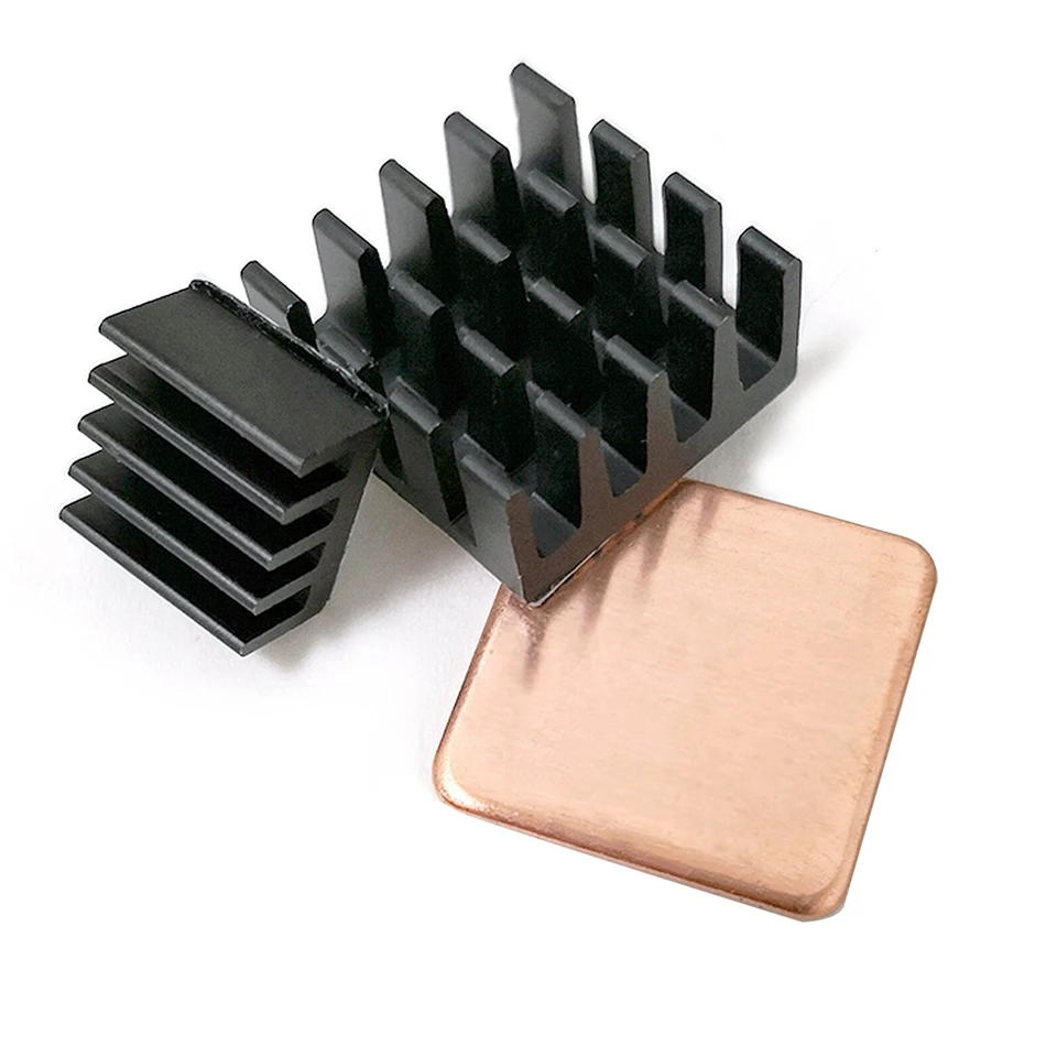 30 Buah Kit Penyerap Panas Raspberry Pi Penyerap Panas Aluminium Tembaga untuk Pendingin Raspberry Pi 3 Pi 2 Pi Model B +