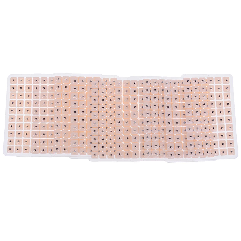 600Pcs Acupuncture Needle Ear Vaccaria Relaxation Ear Press Auricular Massage Paste Stickers