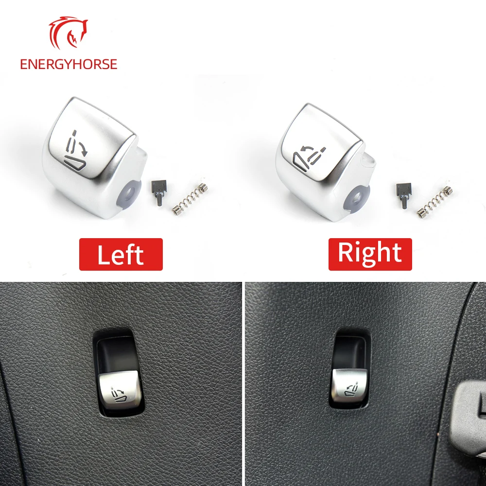 For Mercedes W205 W253 Car Side Seat Folding control Switch Button Cover Seat Backrest Release Switch For Benz GLC C-Class