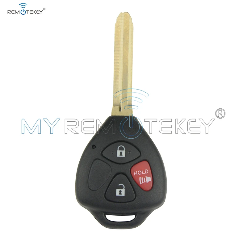 

RAV4 Corolla Camry car remote key 3button Frequncy 314.2Mhz 4D67 chip for Toyota remtekey