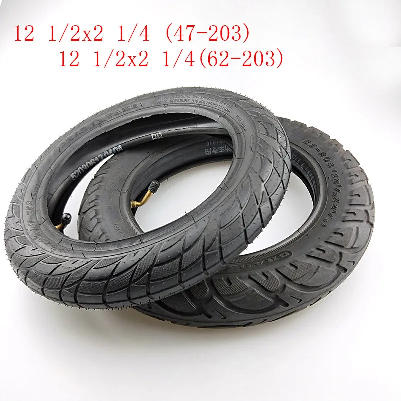

Super 12 inch 1/2x2 1/4 47/57/60-203 bike folding electricscooter wheel tire tyre inner tube fits Many gas scooter E-bike