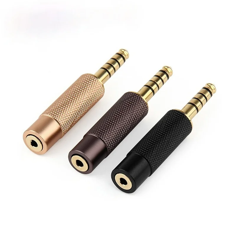 Jack Connector 4.4mm To 2.5mm 5 Pole Male To 4 Pole Female Audio Adapter 4.4MM Balance Convert Headphone Plug For Sony NW-WM1Z