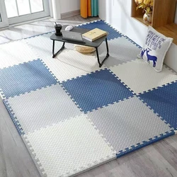 Alfombra de rompecabezas de espuma EVA para bebé, alfombra de juego para niños, azulejos de ejercicio entrelazados, alfombras de piso, juguetes, alfombra suave, almohadilla de escalada