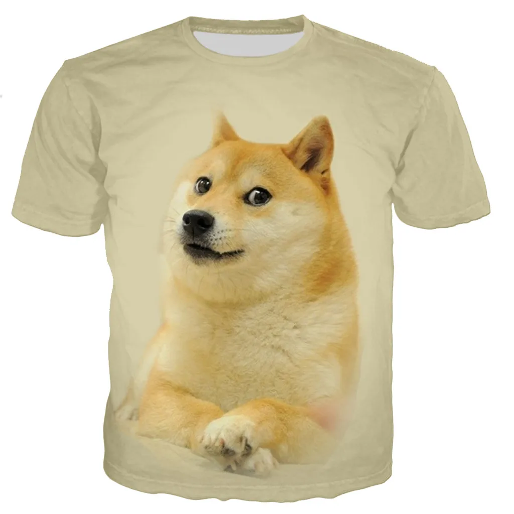 Shiba Inu T Shirt Men/women 3D Printed T-shirts rare things free Casual Harajuku Style Tshirt Streetwear Top T-shirts with print