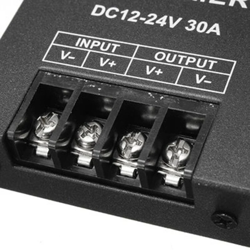30A LED Dimmer Controller DC12-24V 3Key With RF Wireless Remote For 3528 5050 Single Color LED Strip Light
