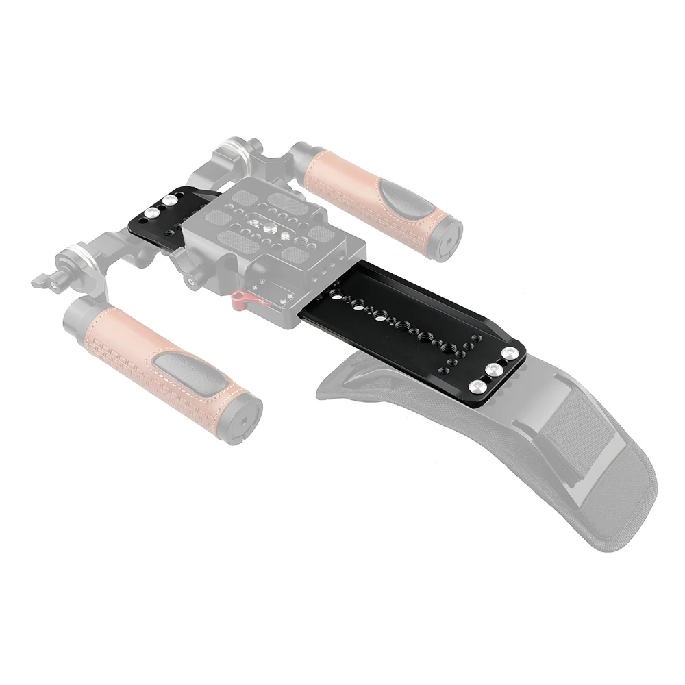 Kayulin Standard ARRI 12 "piastra a slitta a ponte a coda di rondine per fotocamera DSLR videocamera a spalla Rig