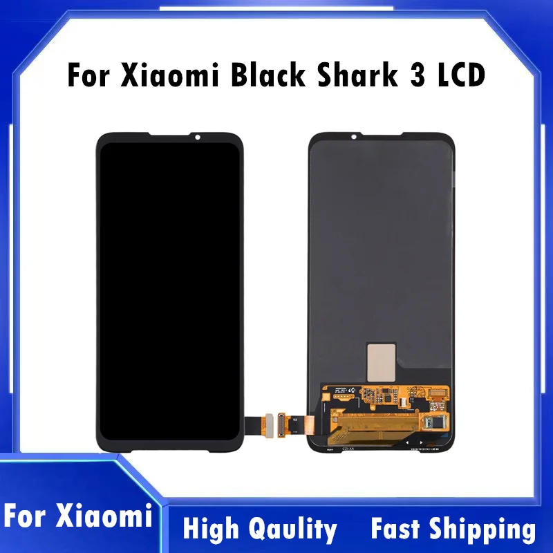 

6.67'' Lcd For Xiaomi Black Shark 3 Lcd Display Touch Screen Digitizer Assembly For Mi BlackShark 3 Lcds For Black Shark 3 Lcd