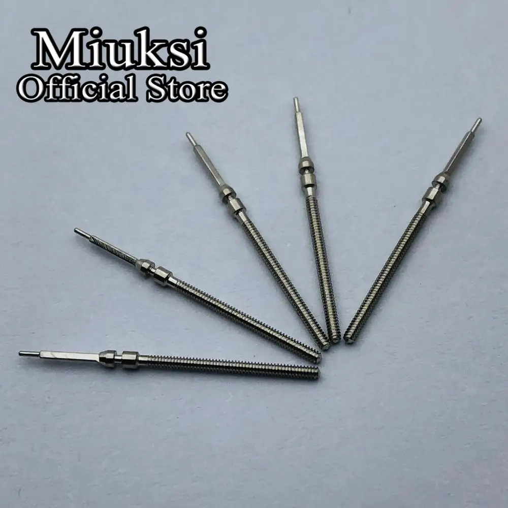 Miuksi Stainless Steel Crown Kit 2813 Gerakan Berliku Batang