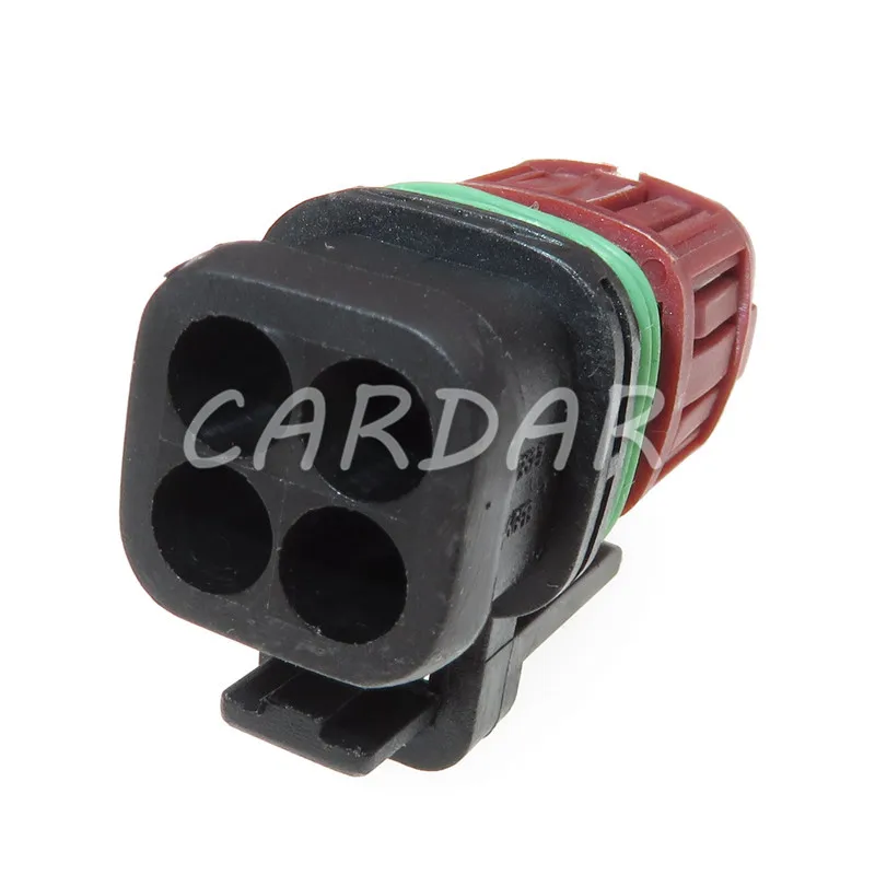 1 Set 4 Pin 1337352-1 Fuel Injector Plug Oxygen Sensor Connector Wiring Socket AC Assembly For Cars Excavator