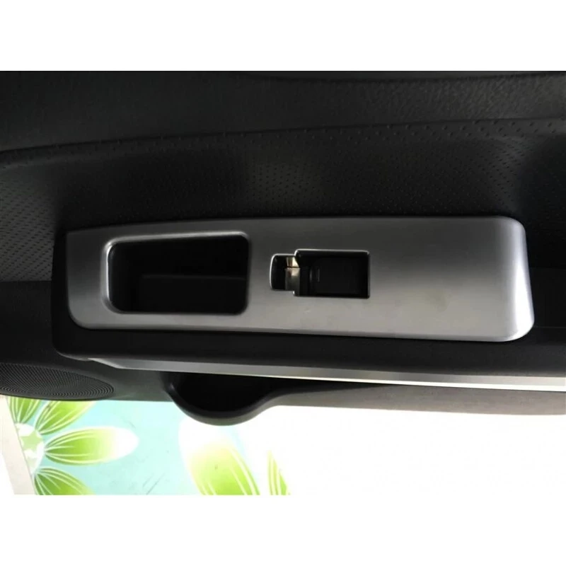 For Nissan X-Trail X trail T31 Car Window Glass Lift Switch Trim Cover Door Button Decoration 2008 09 10 11 12 2013 ABS Matte