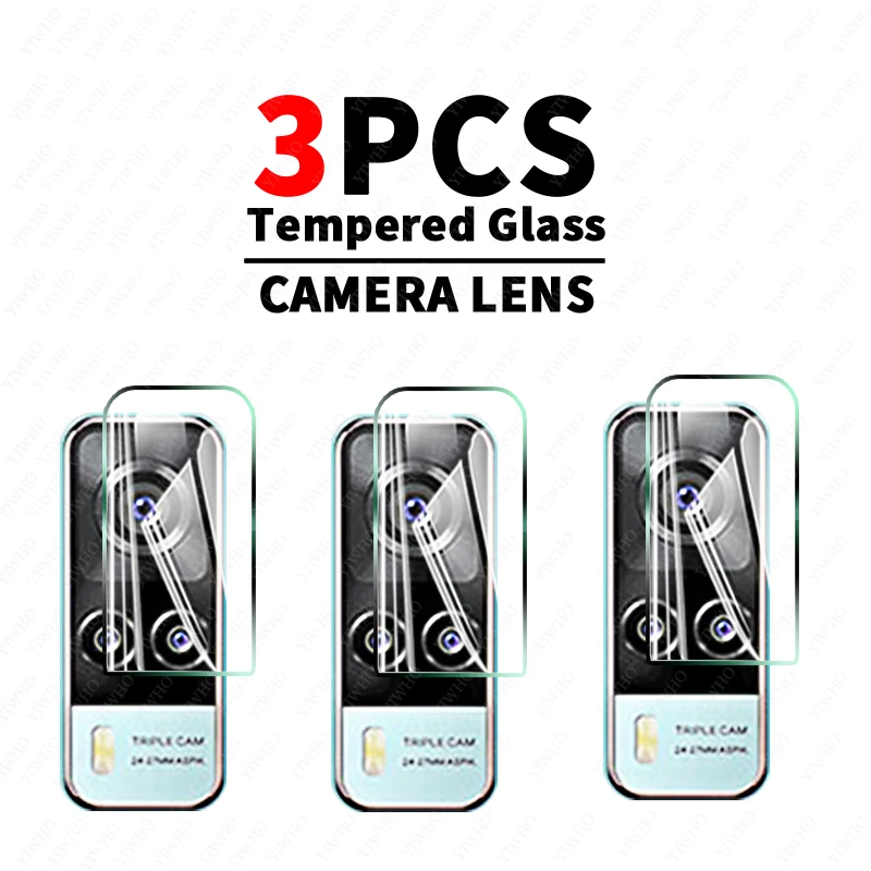 3PCS Glass For Vivo Y31 Glass For Vivo Y31 Tempered Glass Flim camera Protective Screen Protector For Vivo y11 y12 y70 y51 y50