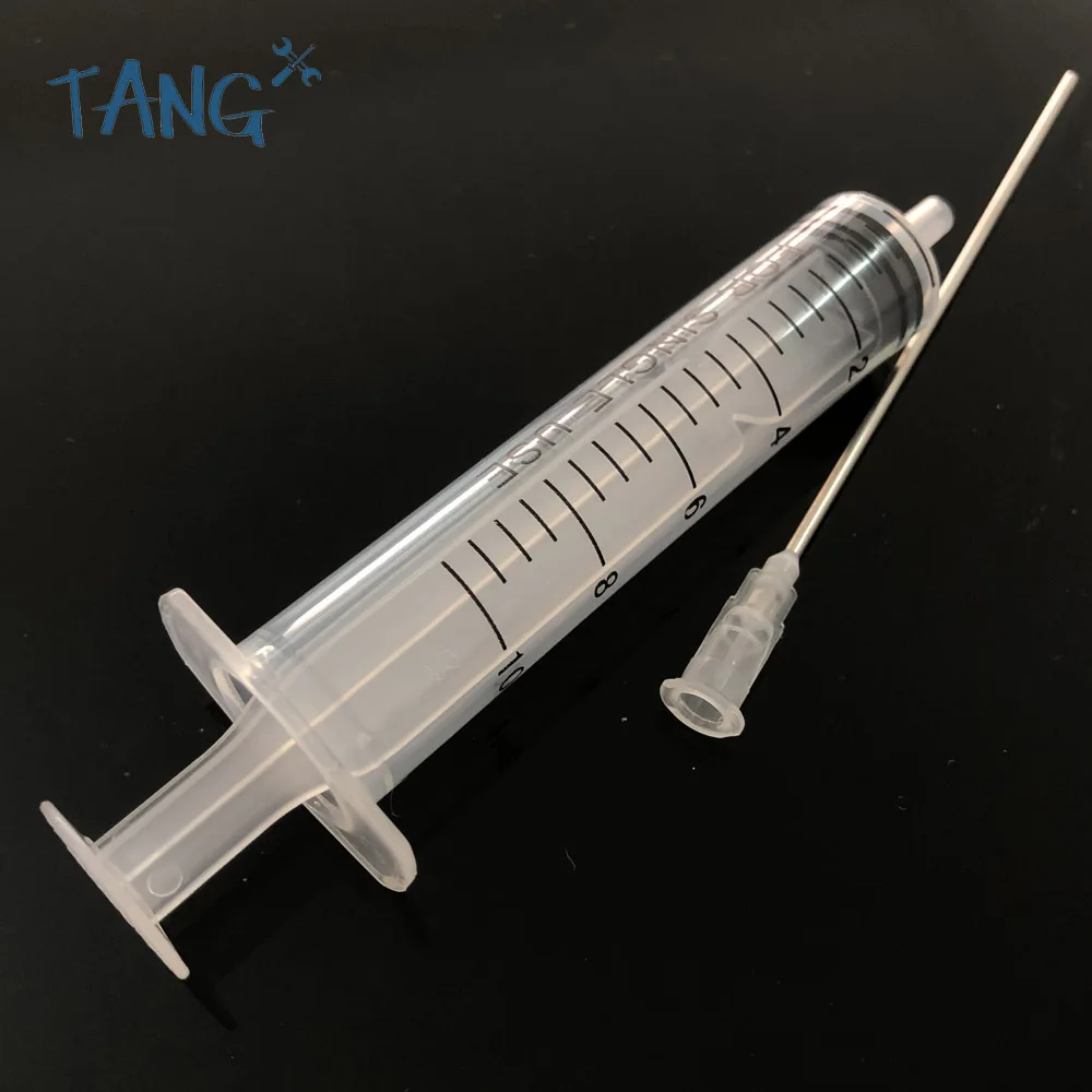 4PCS Ink Refill Tool 10ml Syringe With Blunt Needle For EPSON Canon HP Brother CISS Tank Refillable Cartridge Refilling Ink Kit