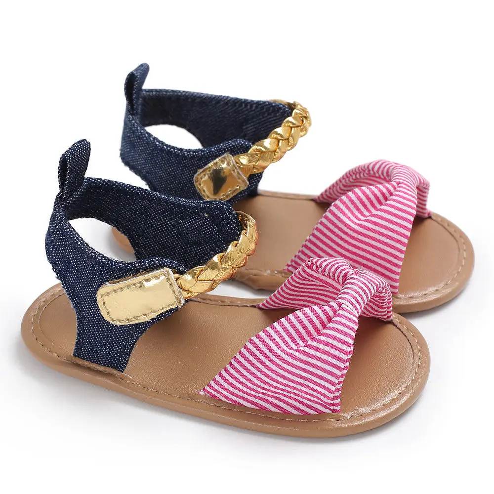 Baby Girl Sandal Pudcoco 0-18Months Newborn Kid Baby Girl Flower Sandals Summer Casual Crib Shoes Fashion / Comfortable Hot Sale