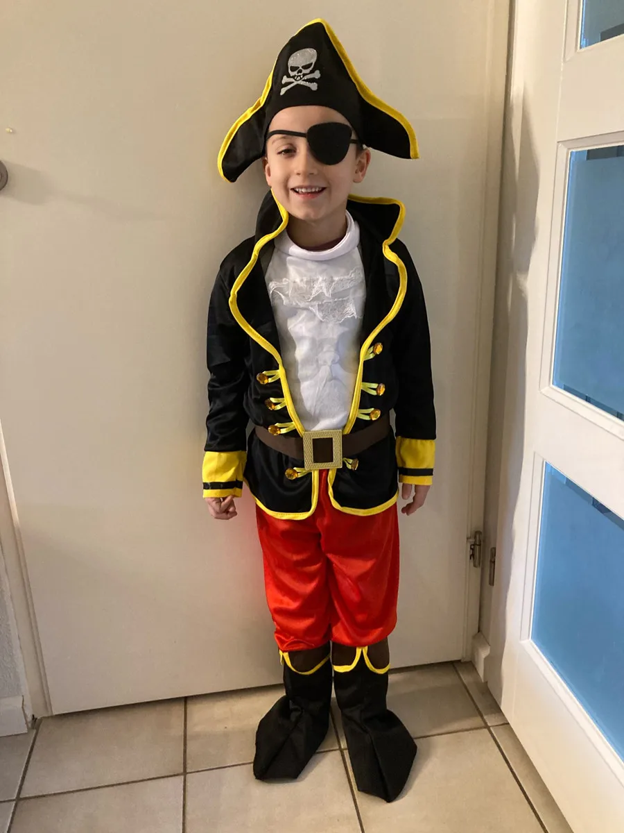 Costume de Cosplay 7,5 pour Enfant Garçon, Ensemble de ixà Thème d'Anniversaire, Robe de Barrage de Carnaval