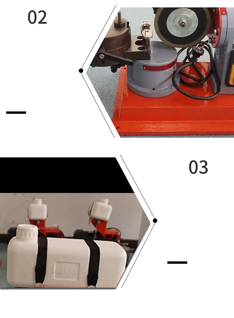 220V Manual Wood Working Machine Round Carbide Saw Blade Grinder Mill Sharpener
