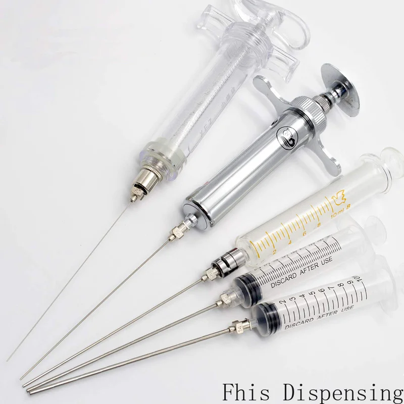 Wholesale Pack of 500 150mm Cannula Length Dispensing Needle (8G,10G,12G,14G...27G Optional) Blunt Tip All Metal