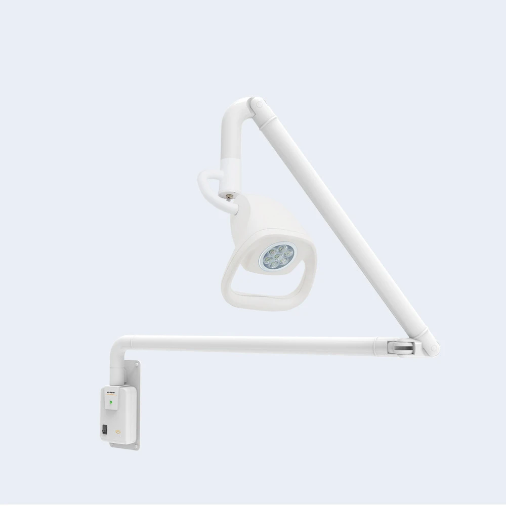 21W LED 7 Holes Hanging Operating Auxiliary Lamp Wall Mounted Medical Veterinary Examination Surgical Light With CE ISO