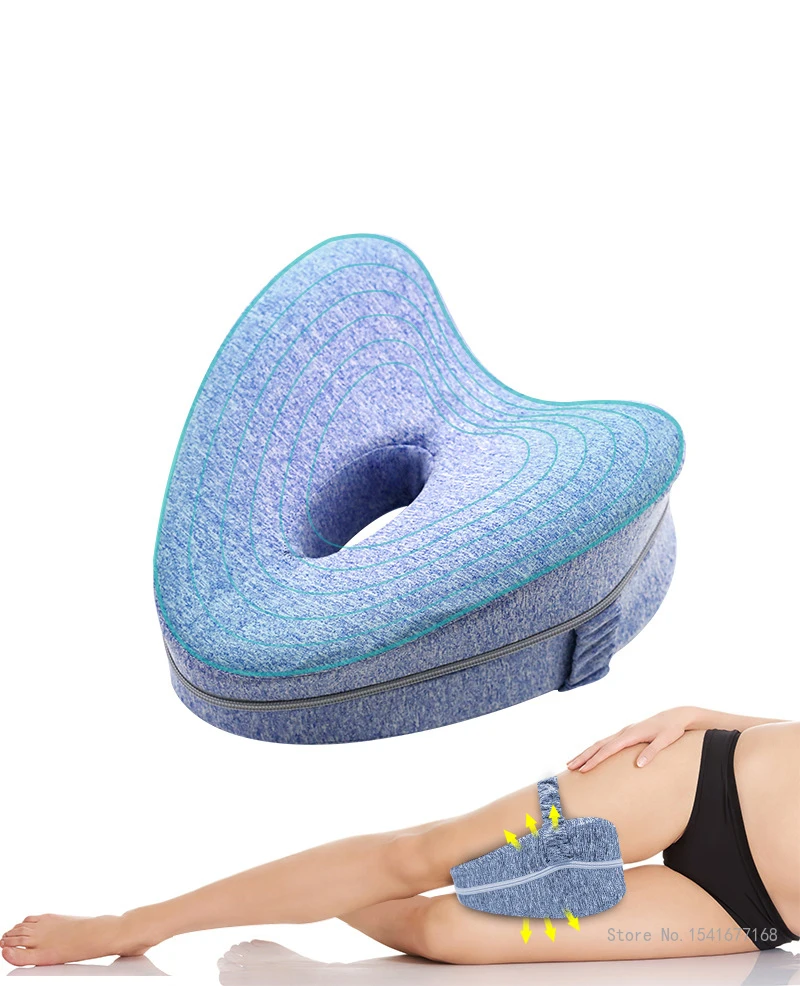 Memory foam pillow for pregnant women, sleeping orthopedics sciatica, back, hip joint relief, thigh memory pillow